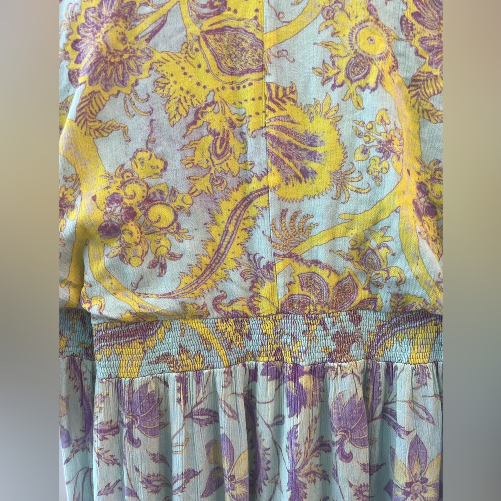 HEMANT & NANDITA Multi Floral Printed
Maxi Dress - Picture 10 of 16